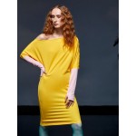 Lace Up Sleeve Thumb Hole Dress