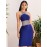 Mesh Insert Crisscross Halter Bandage Dress