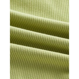 Contrast Binding Criss Cross Top