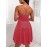 Criss Cross Back Wrap  Dress