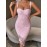 Guipure Lace Asymmetrical Hem  Bodycon Party Bandage Dress