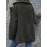 Lapel Neck Dual Pocket Drop Shoulder Teddy Coat